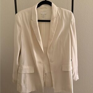 Topshop Cream Blazer